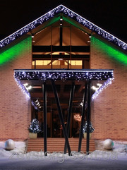 Гирлянда - сталактиты (рваная штора), 3x0, 5м