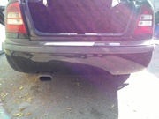 Бампер задний на Skoda Octavia RS