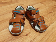 Детские кожаные босоножки для мальчика